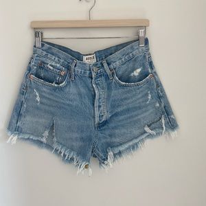 Agolde Vintage Parker cut off shorts